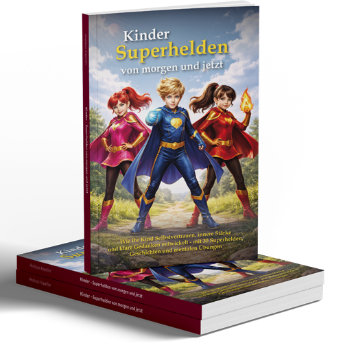 Buchcover Kinder - Superhelden von morgen und jetzt von Andreas Kapeller
